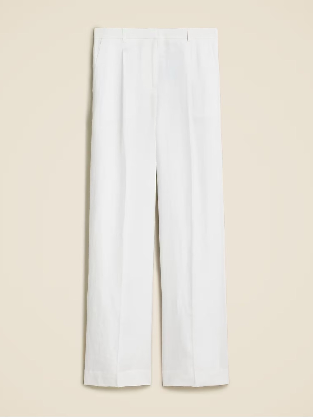 Wide-leg Essential pant in linen
